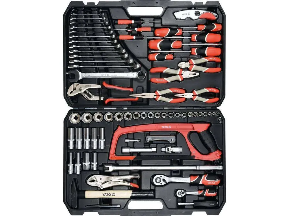 مجموعة مقابس ياتو 79 قطعة YT-38911 (1/4", 1/2")