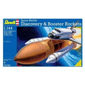 1/144 Space Shuttle Discovery and  Booster Rockets