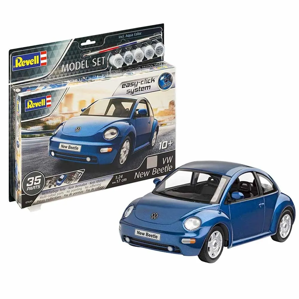 1/24 VW New Beetle Model Set EasyClick System
