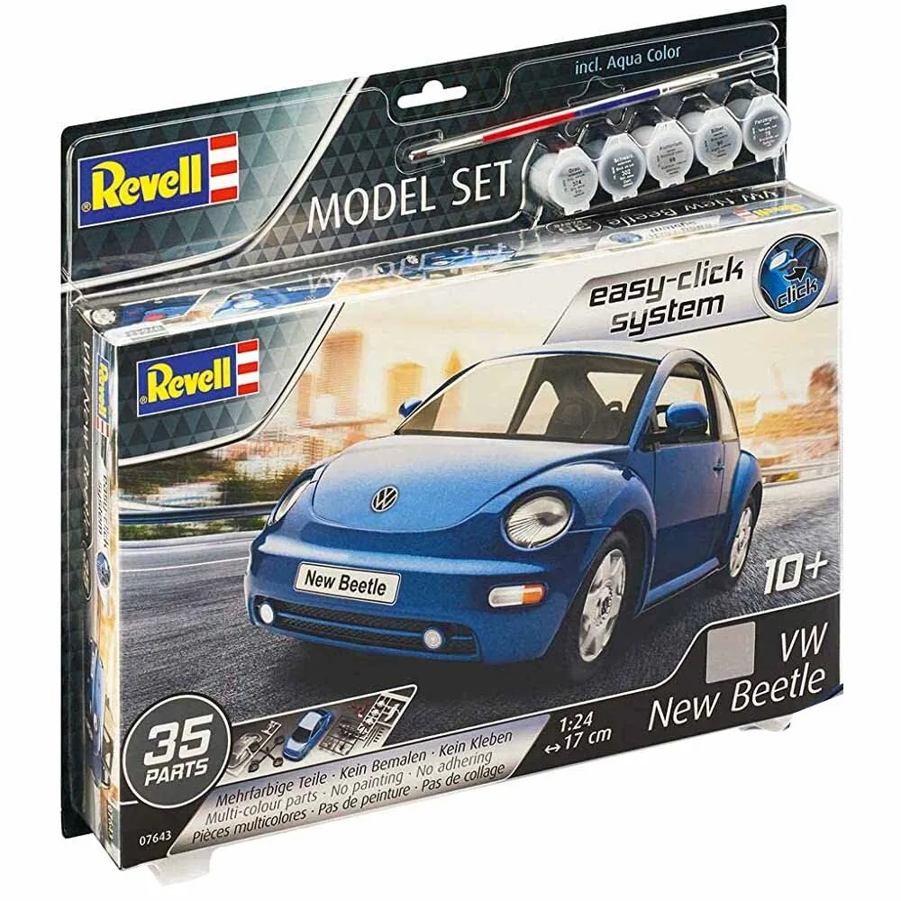 1/24 VW New Beetle Model Set EasyClick System