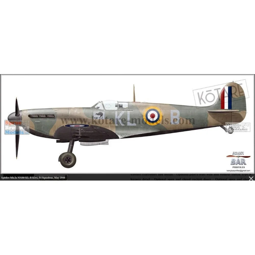 1/32 Spitfire MK.1A Mid