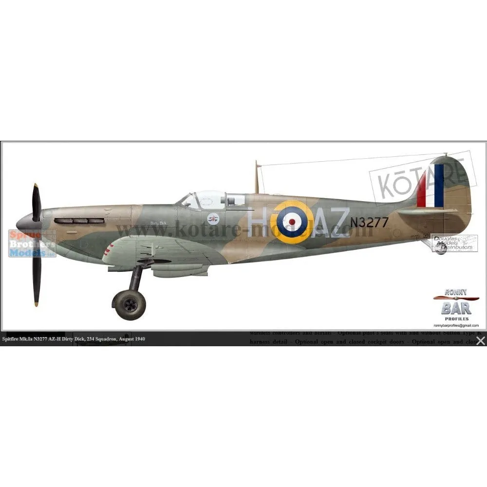 1/32 Spitfire MK.1A Mid