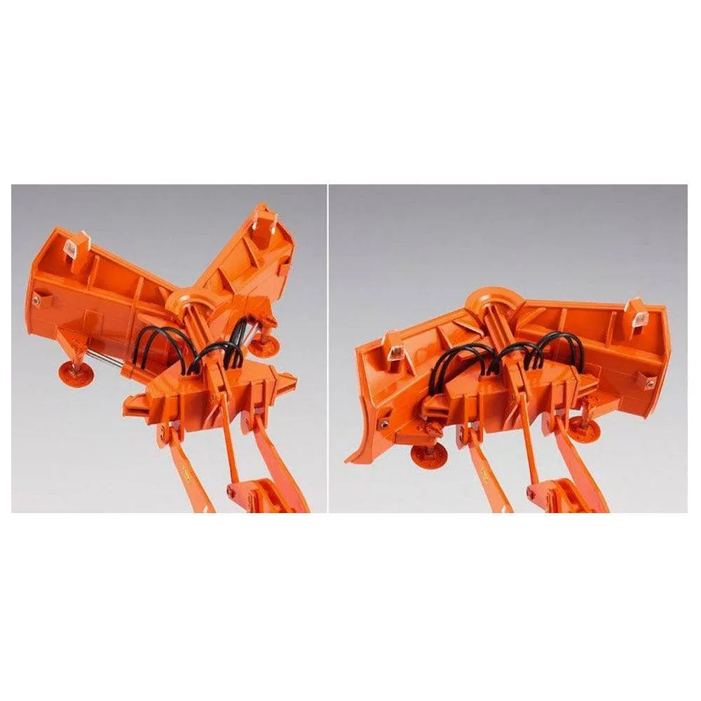 1/35  HITACHI WHEEL LOADER ZW1006 MULTIPLOW SNOWPLOW WORKING MACHINE
