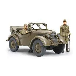 1/48 Kawasaki KI-61-ID Hien Tony and 4x4 Light Vehicle Kurogane Set