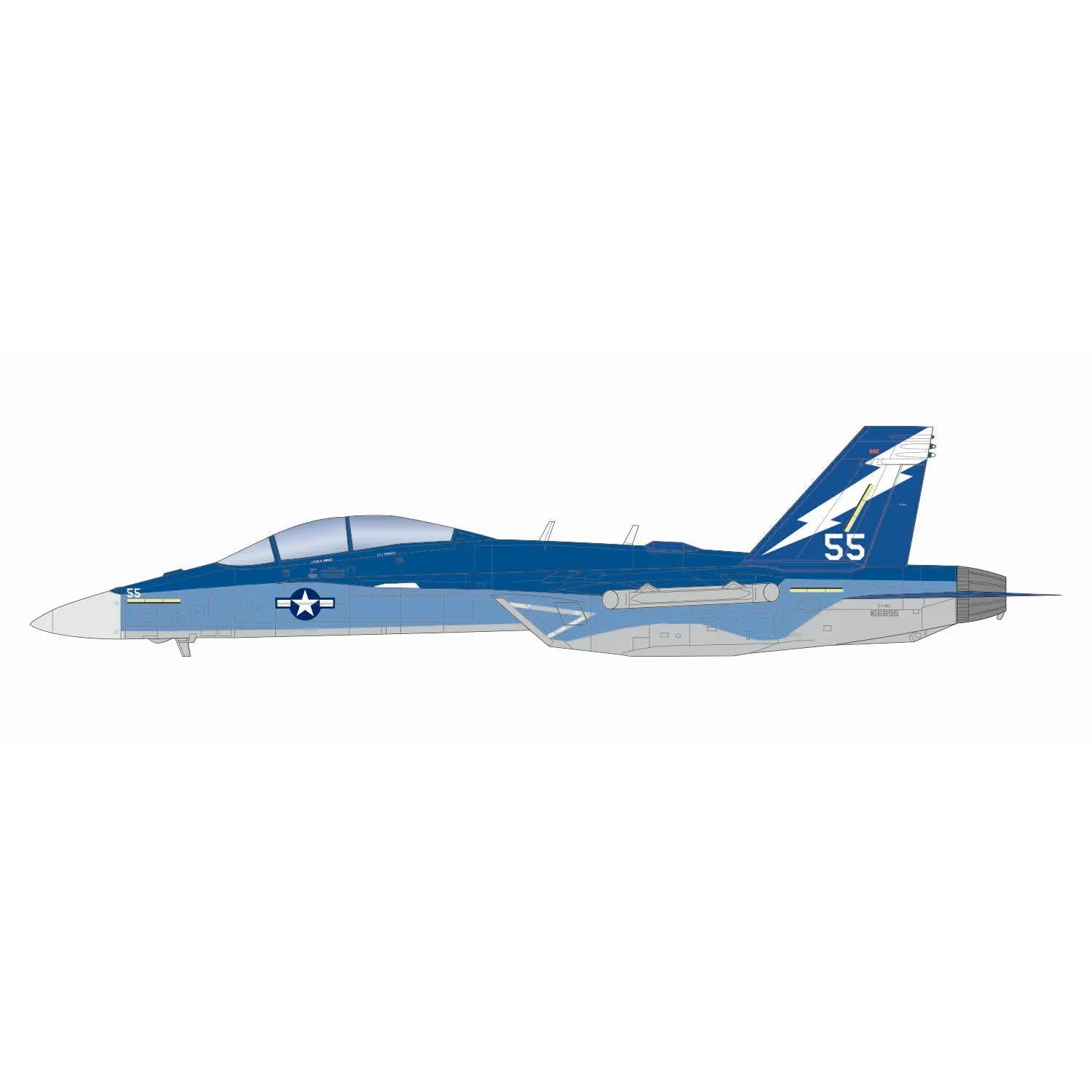 1/48 US Navy EW Aircraft EA-18G Growler VAQ-129 "Vikings"