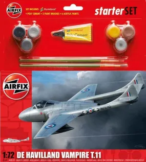 1/72 De Havilland Vampire T11 Starter Set