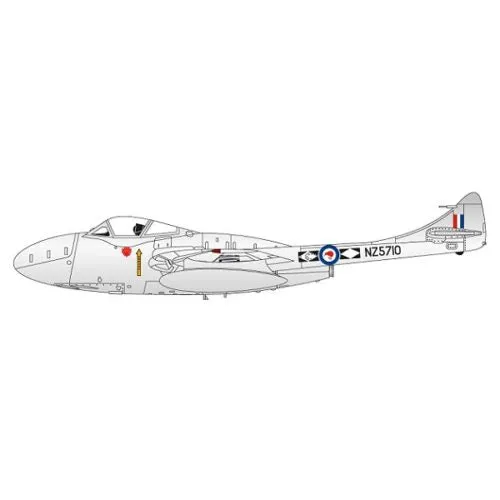 1/72 De Havilland Vampire T11 Starter Set