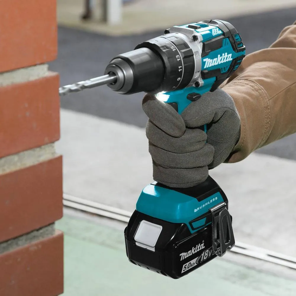 18-Volt 4-Piece 5.0Ah LXT Lithium-Ion Brushless Cordless Combo Kit Hammer Drill/ Impact Driver/ Recipro Saw/ Flashlight