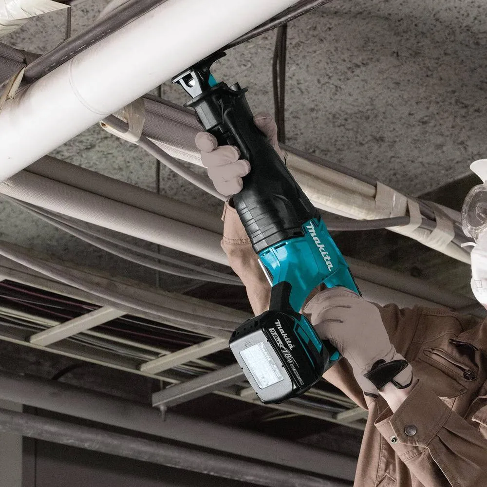 18-Volt 4-Piece 5.0Ah LXT Lithium-Ion Brushless Cordless Combo Kit Hammer Drill/ Impact Driver/ Recipro Saw/ Flashlight