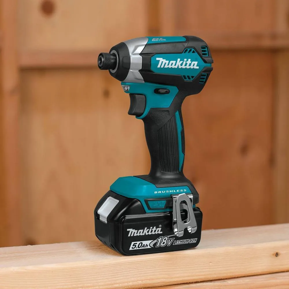 18-Volt 4-Piece 5.0Ah LXT Lithium-Ion Brushless Cordless Combo Kit Hammer Drill/ Impact Driver/ Recipro Saw/ Flashlight