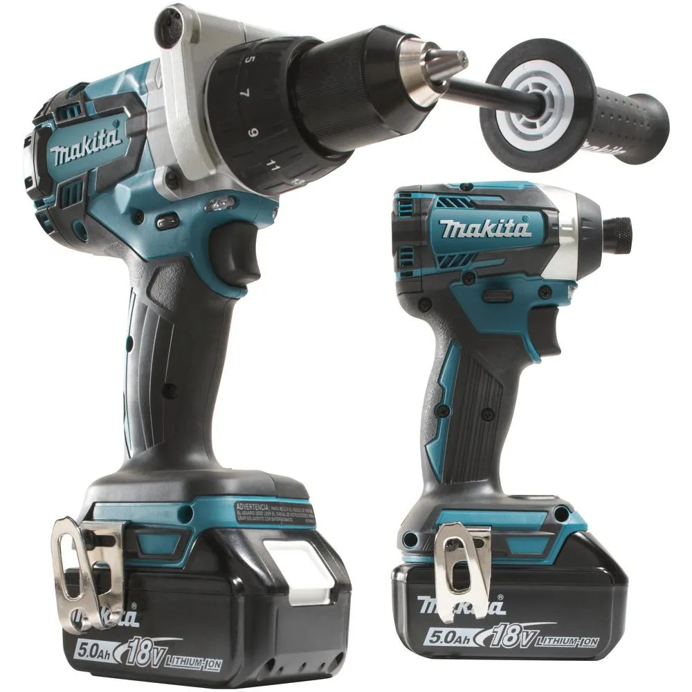 18-Volt LXT Lithium-ion Brushless Cordless 2-piece Combo Kit (Hammer Drill/ Impact Driver) 5.0Ah