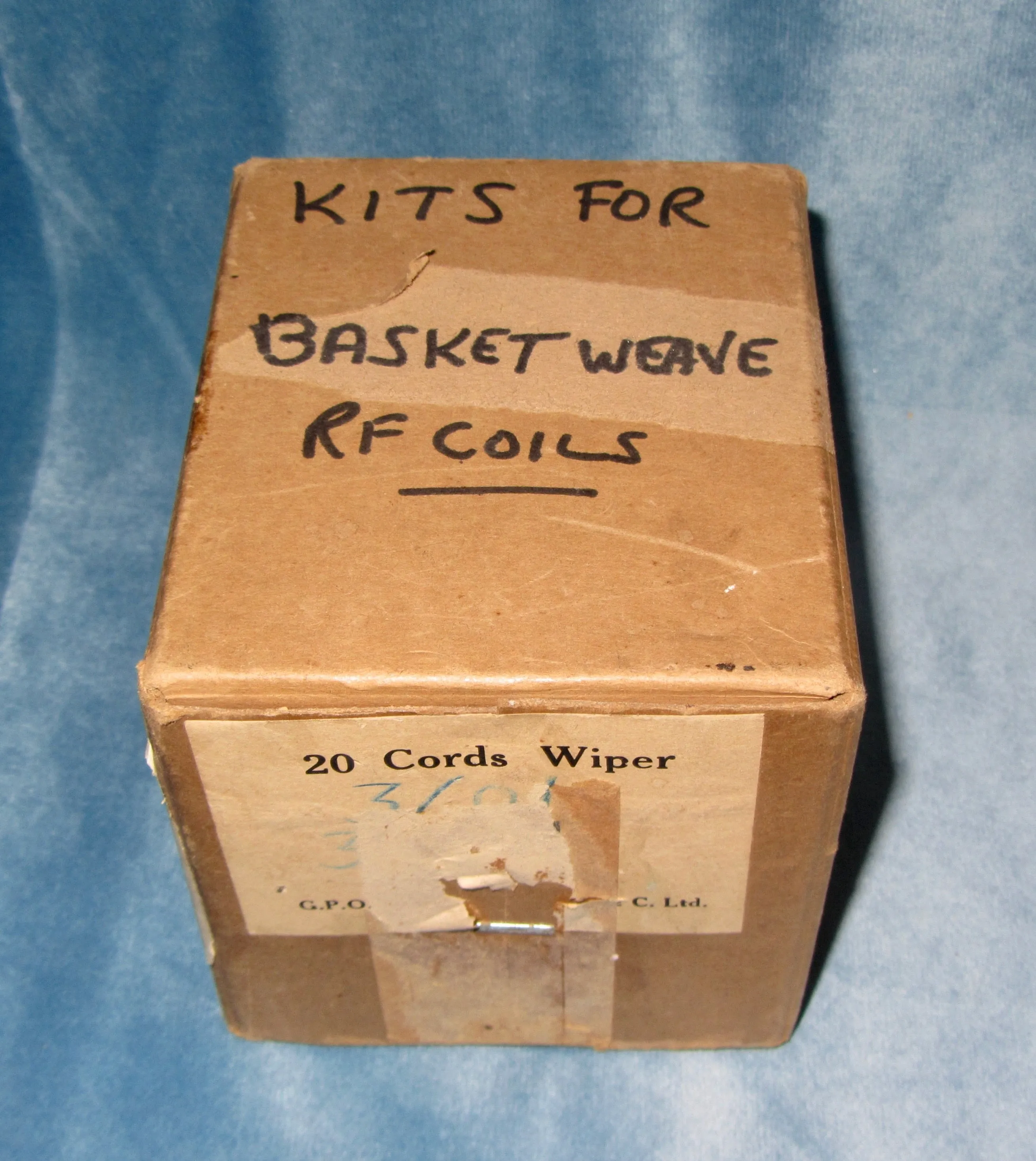 1920s Kit For Making Basketweave / Honeycomb RF Coils Used In Early Radio