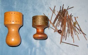 1920s Kit For Making Basketweave / Honeycomb RF Coils Used In Early Radio