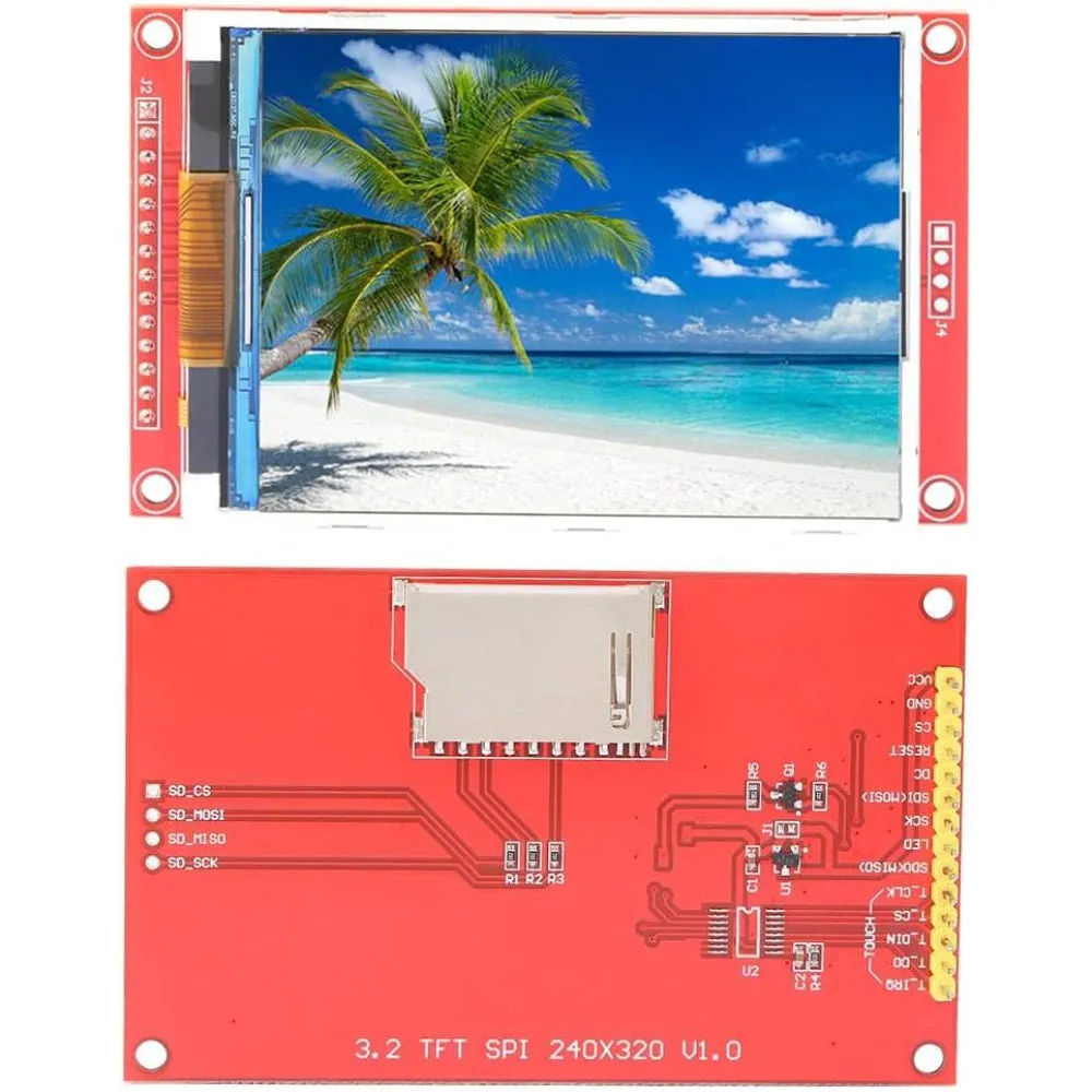 3.2 inch TFT LCD Display Module with SPI serial interface Without Touch Driver ILI9341