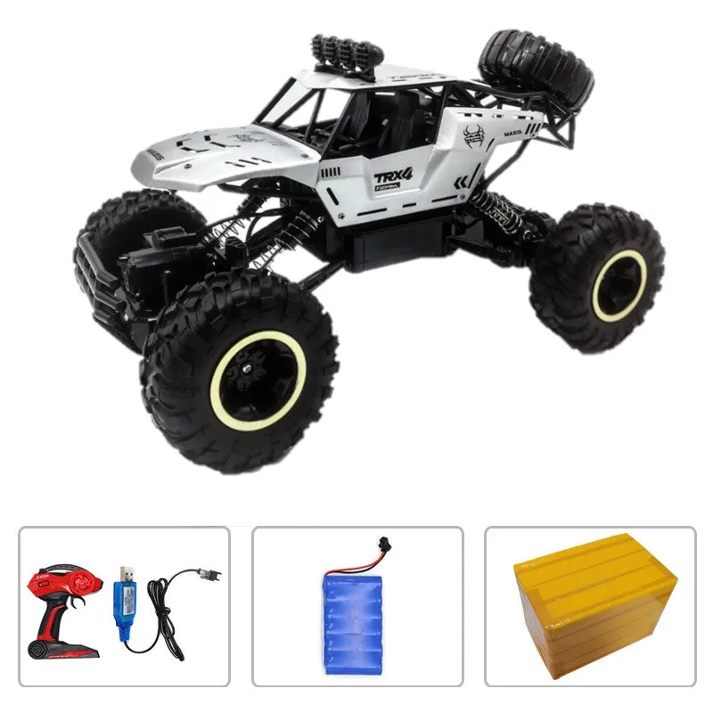 4WD RC Car With Led Lights 2.4G Radio Remote Control BLXCK NORWAY™