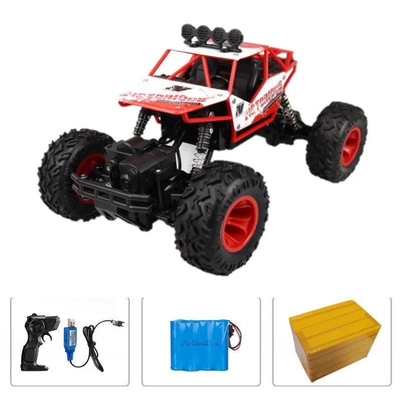 4WD RC Car With Led Lights 2.4G Radio Remote Control BLXCK NORWAY™