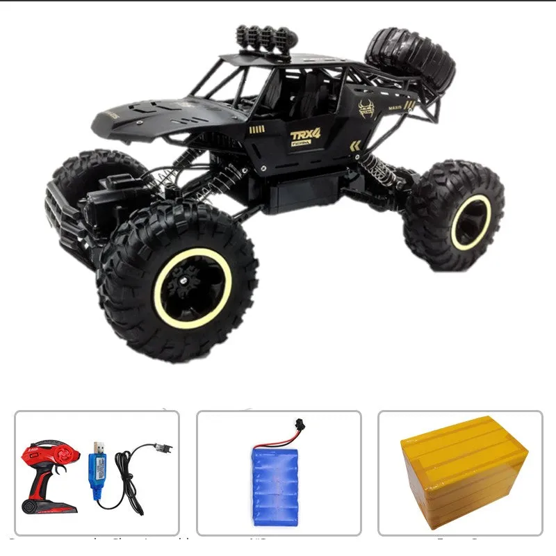 4WD RC Car With Led Lights 2.4G Radio Remote Control BLXCK NORWAY™