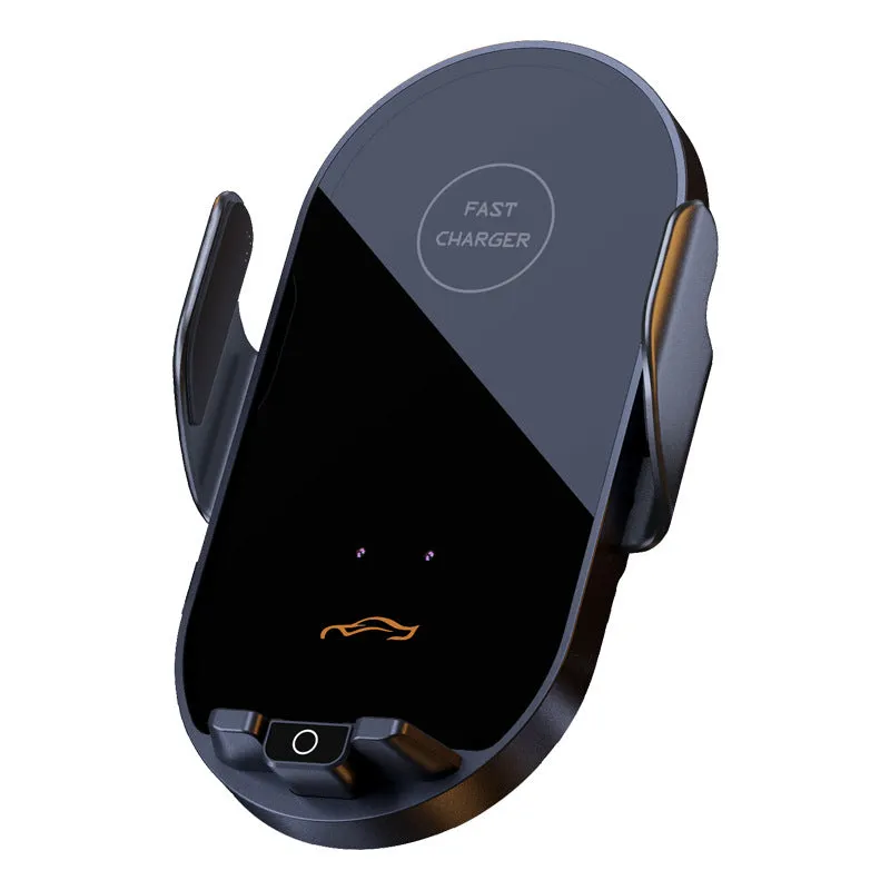 66W Car Phone Holder | Fast Wireless Charger | Air Vent Mount | Electroplated Finish