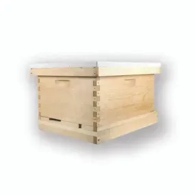 8 Frame WOOD Deep HIVE KIT (Boxes and Frames are Unassembled) (Choose Kit w/1 Box or 2) [HKIT-8-1 / HKIT-8-2]