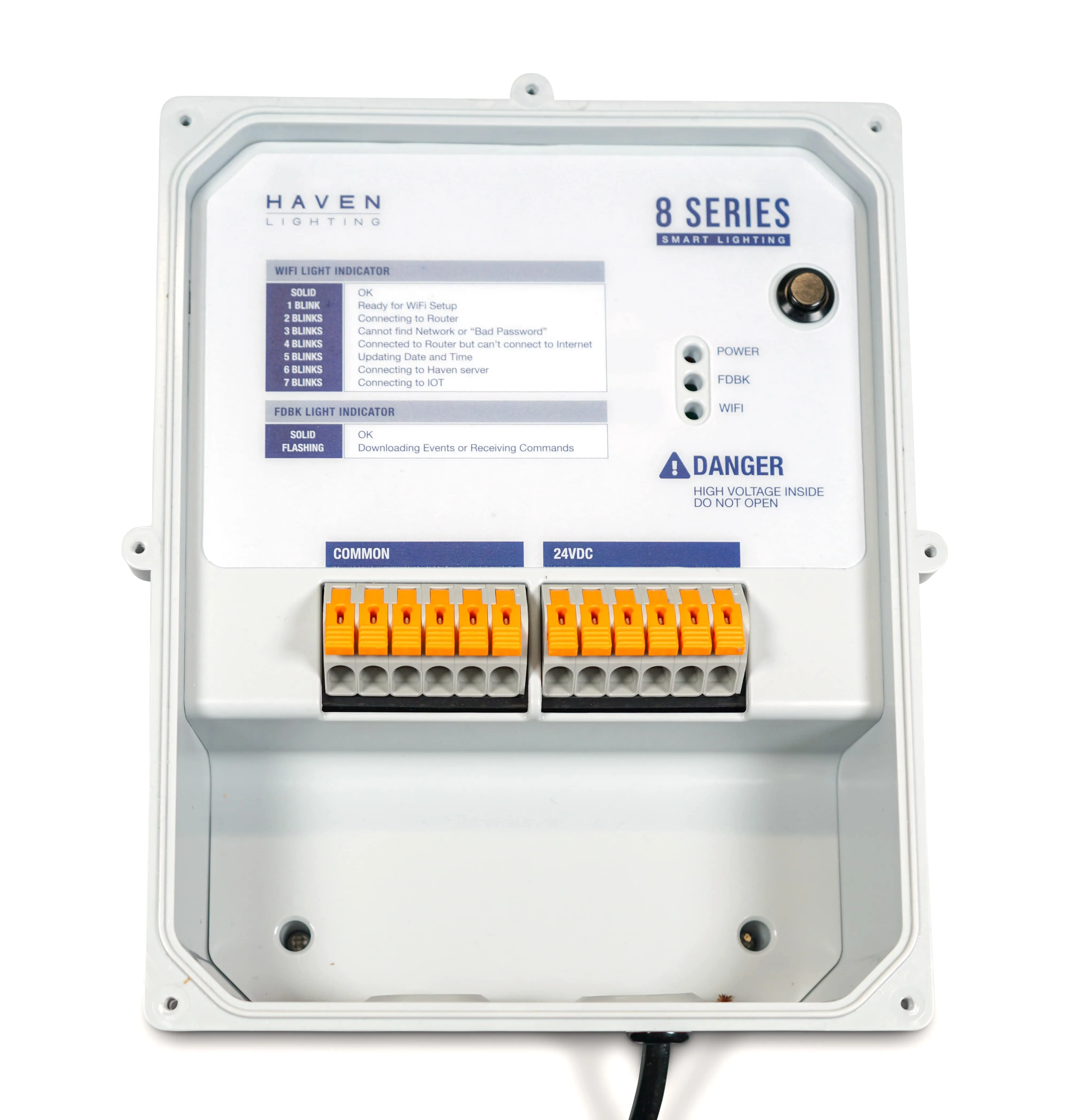 8 Series Classic White Outdoor WiFi LED Controller