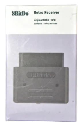 8BitDo Retro Wireless Bluetooth Receiver for SNES / Super Famicom Adapter