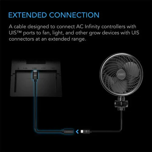 AC Infinity UIS To UIS Extension Cable - Male to Female 10 Feet