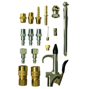 Air Compressor Accessory Starter Kit (16-Piece) (Single Retail Pack)