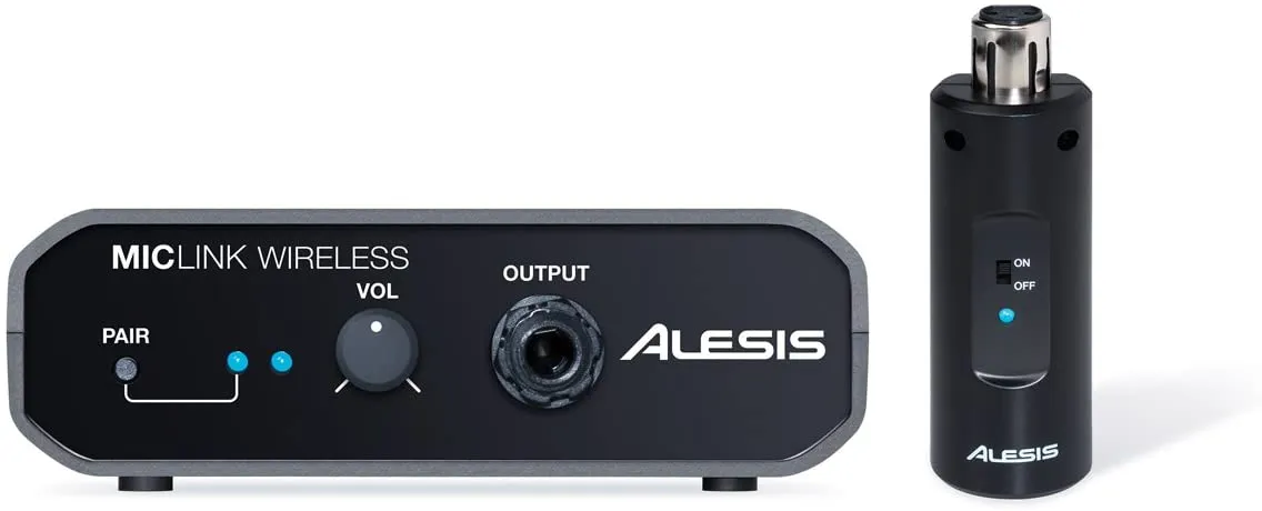 Alesis MICLINK WIRELESS Digital Wireless Microphone Adapter