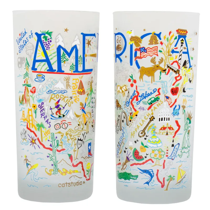 AMERICA GLASS BY CATSTUDIO
