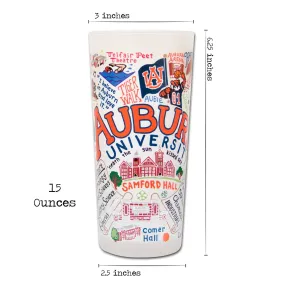 AUBURN UNIVERSITY GLASS BY CATSTUDIO