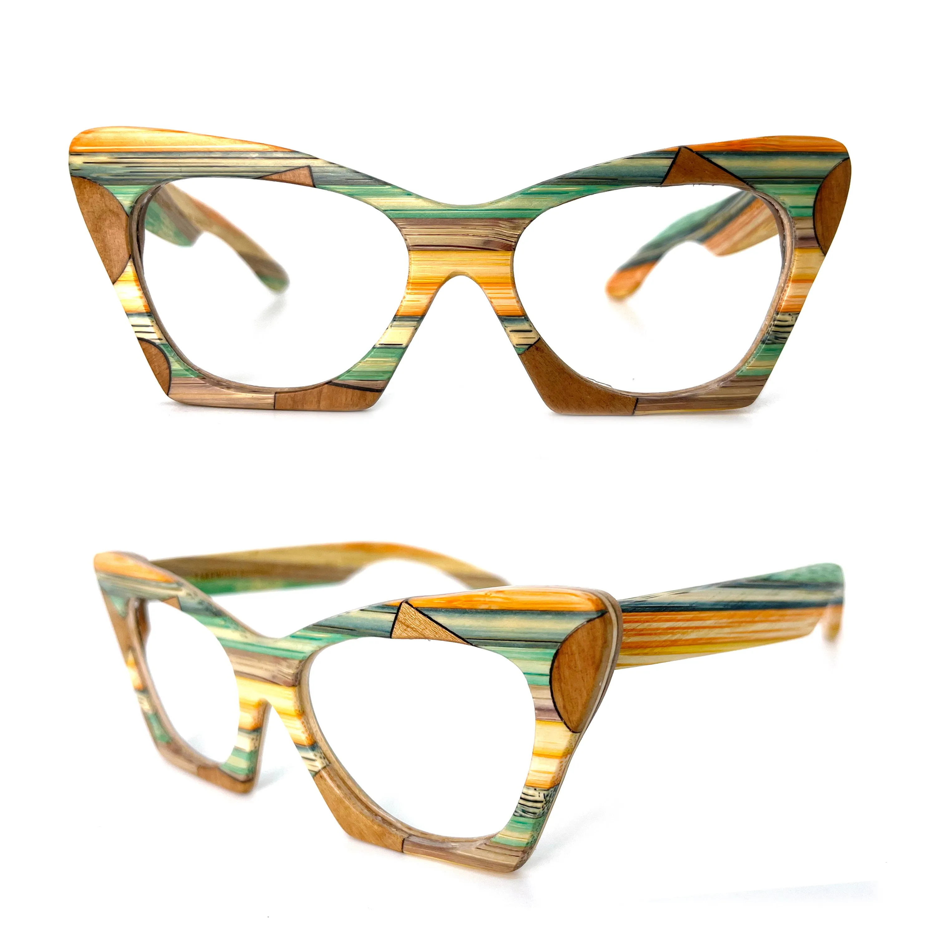 BAMBOO custom multicolor color block art