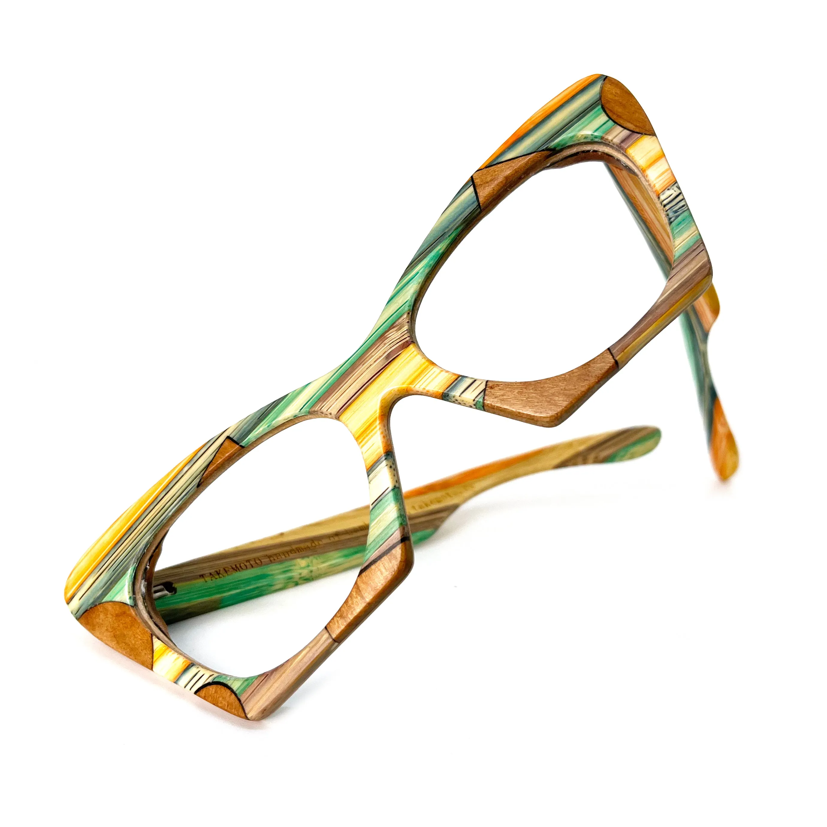 BAMBOO custom multicolor color block art