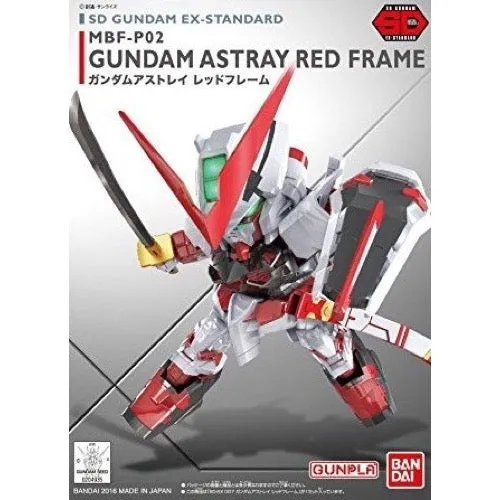 Bandai 5057994 EX-Standard 007 Astray Red FrameSD Gundam