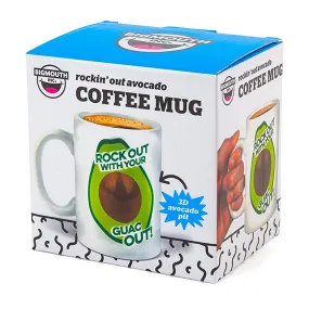 BigMouth Mug 16oz 3D Rock Out With Your Guac Out! (Ó)