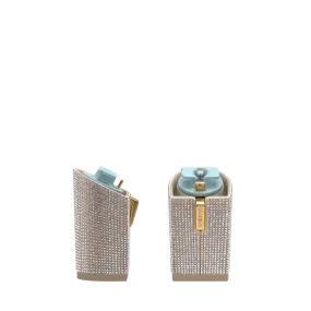 Block Heel Kit 4 Sand Rhinestone