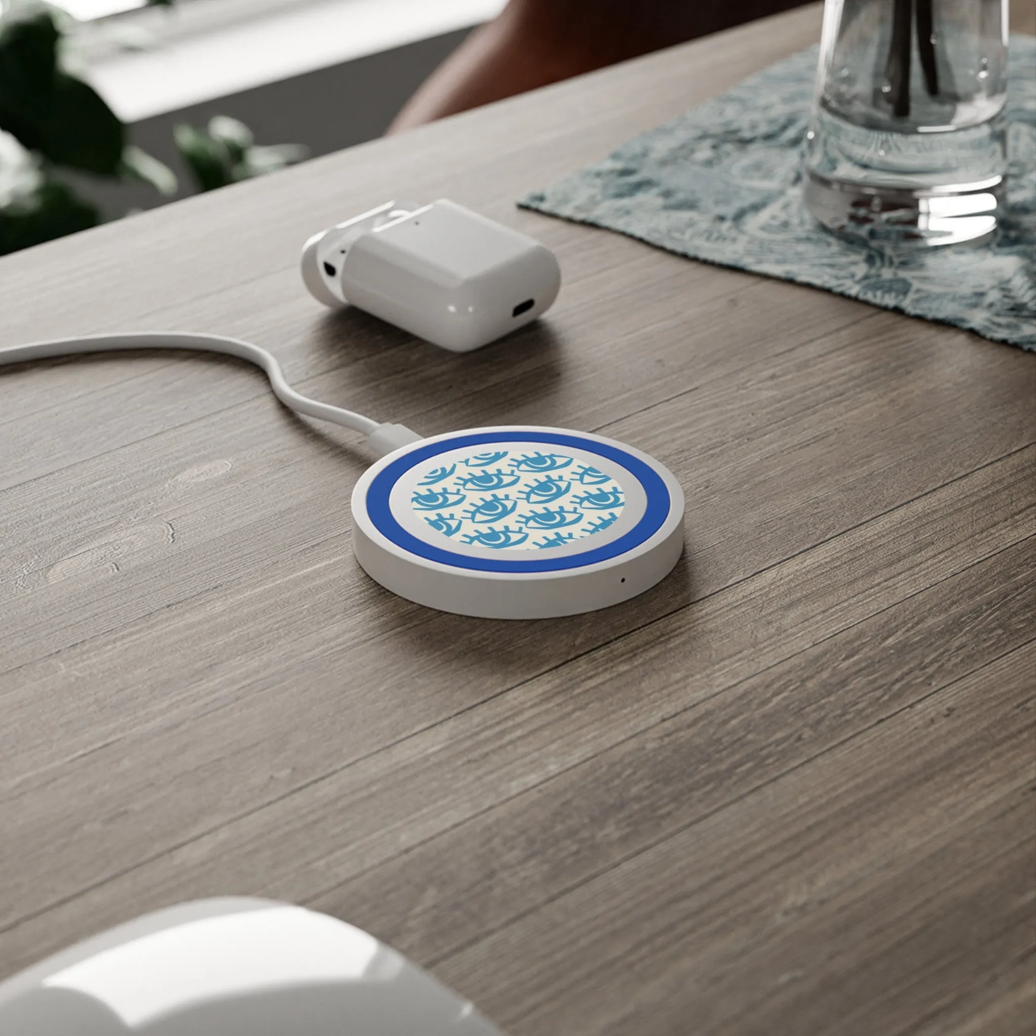 Blue Eye Wireless Charging Pad