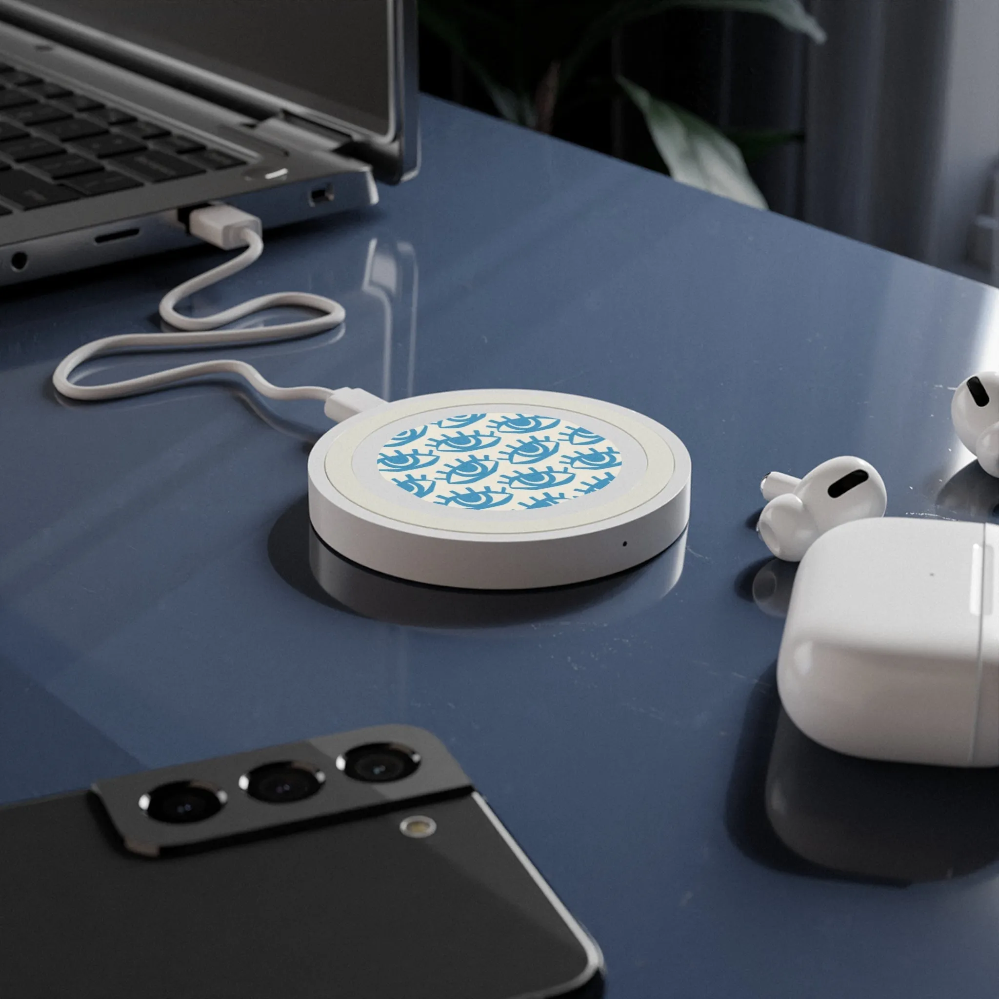 Blue Eye Wireless Charging Pad