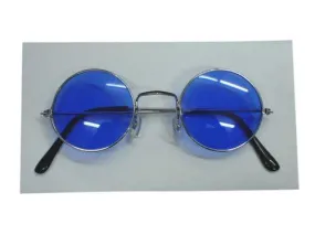 Blue Hippie Lennon Style Glasses