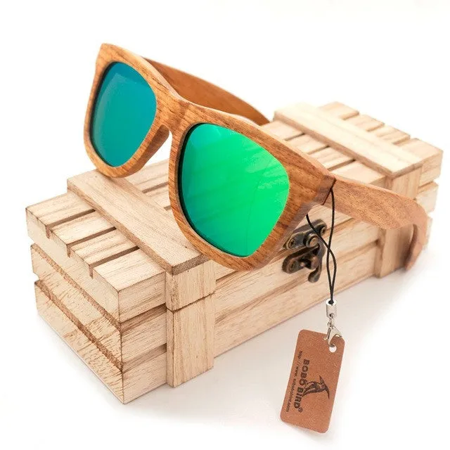 BOBO BIRD Unisex New Polarized Wooden Eye wear