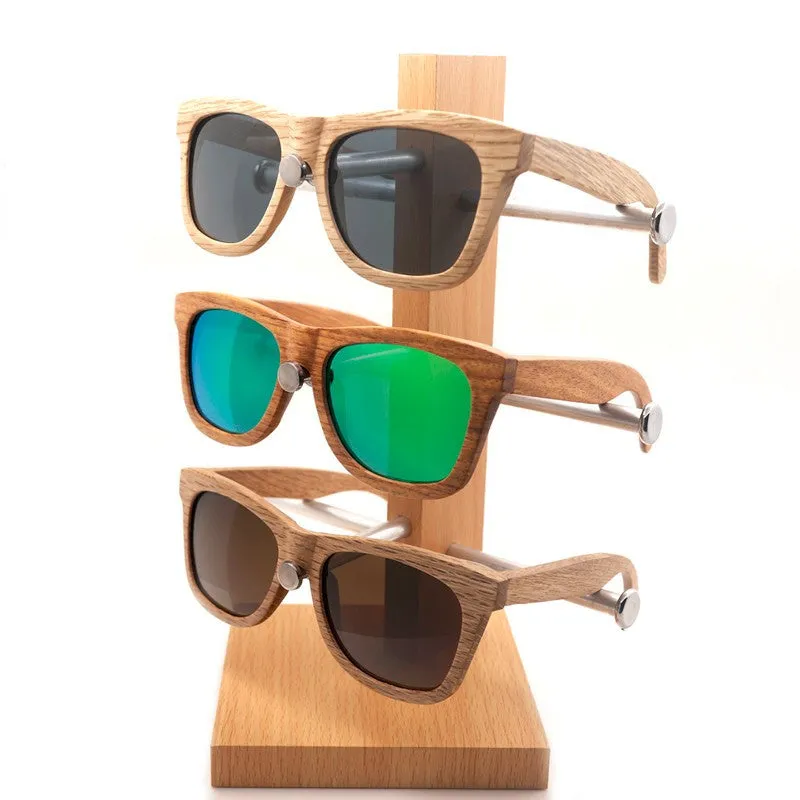 BOBO BIRD Unisex New Polarized Wooden Eye wear