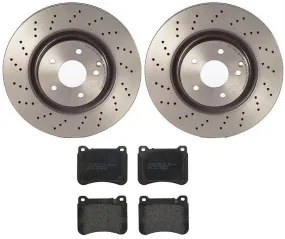 Brembo Disc Brake Pad and Rotor Kits KT04072