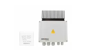 Bromic BH3130011-2 DIMMER SWITCH WITH WIRELESS REMOTE, COMPATIBLE WITH ELECTRIC HEATERS ONLY