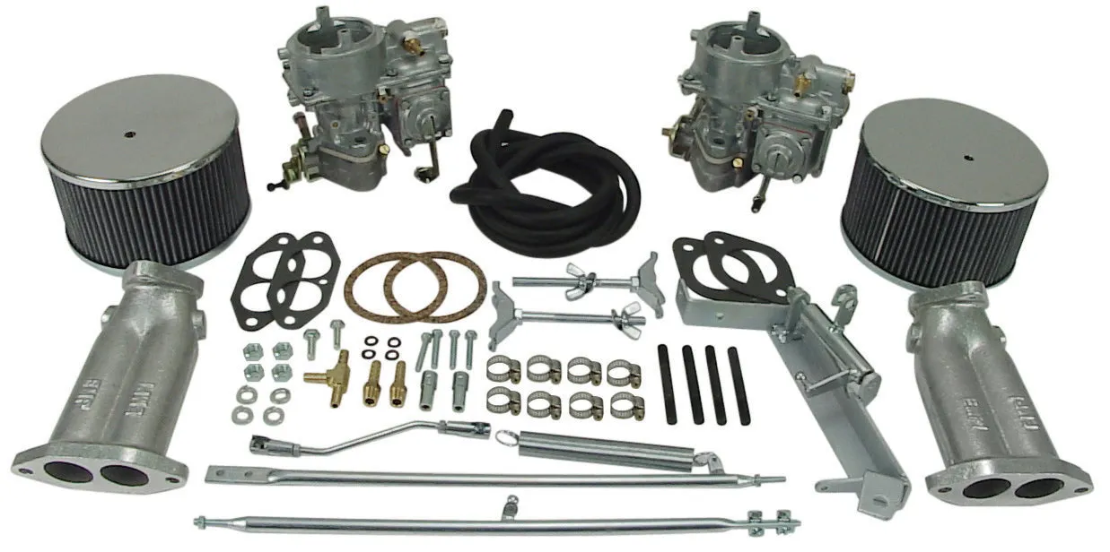 Brosol/ Solex 40mm VW Dual Carburetor Kits