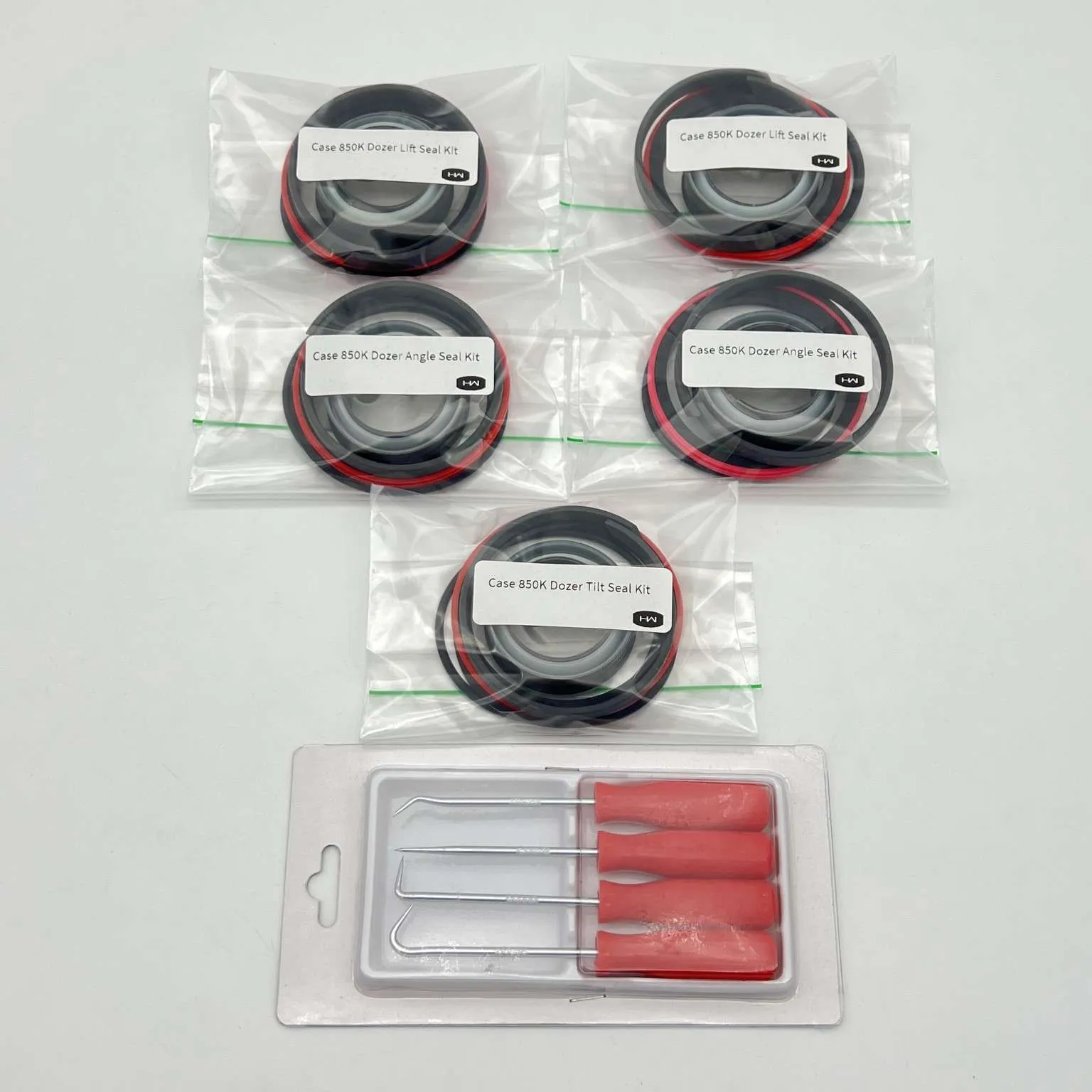 Case 850K Whole Machine Kit w/ Free O-Ring Pick Set