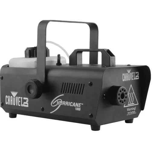 Chauvet DJ HURRICANE H1000 Compact Lightweight Fog Machine Emits Thick Bursts Of Fog To Enhance Any Light Show
