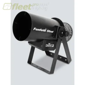Chauvet FUNFETTI-SHOT Confetti Launcher - 30ft Throwing Distance