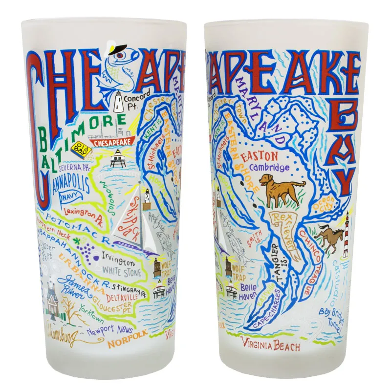 CHESAPEAKE BAY GLASS BY CATSTUDIO