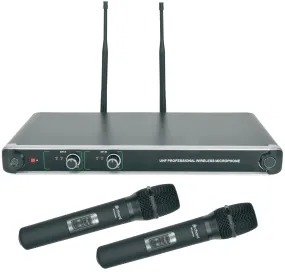 Chord NU20 Dual UHF Wireless Microphone Systems