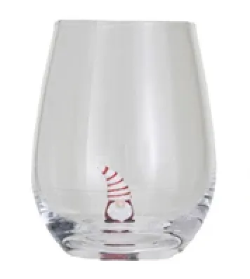 Christmas Stemless Wine Glasses