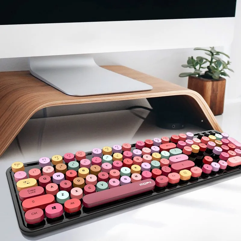 Colorful Wireless Keyboard